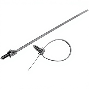 FOR Flat Nail <b>Clip</b> Cable <b>Tie</b> 187mm 190mm 222mm 135mm PP Material Automotive Wiring Harness Fixing Bracket General Use - Product Image 4