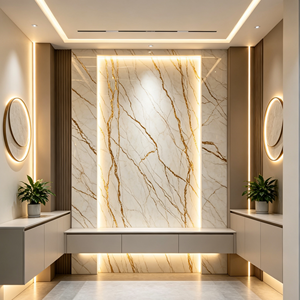 Marmo Naturale Premium <span class=keywords><strong>Sofit</strong></span> Gold Adatto per Lucidatura, Stile Moderno per Interni, Soggiorno e Piani Cucina - Product Image 5