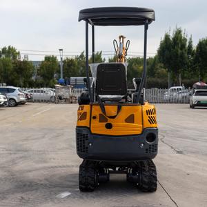 Mini Escavatore HT15PRO da 1500 kg con Braccio Girevole Idraulico, Escavatore Cingolato per Piccoli Giardini, Consegna Rapida - Product Image 5