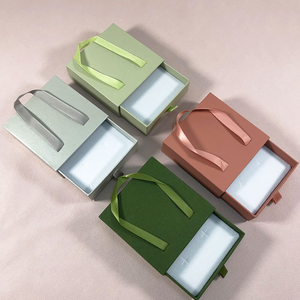 Manufacturer Custom Logo Portable Drawer Cardboard Jewelry Packaging <b>Box</b> <b>Earrings</b> Necklaces Rings <b>Box</b> for Brand Wholesale - Product Image 4