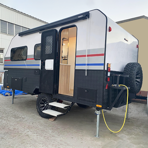 Caravane de voyage pour <span class=keywords><strong>camping</strong></span>-<span class=keywords><strong>car</strong></span> hybride familial de 2 à 4 personnes Petite caravane hors réseau <span class=keywords><strong>Nouvelle</strong></span>-Zélande - Product Image 1