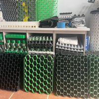 Grille de protection en plastique HDPE moderne à emboîtement rapide pour stabilisation de gravier et gazon, résistante aux UV