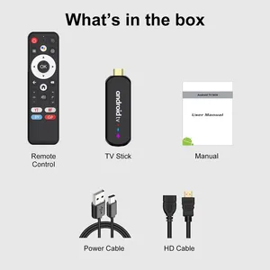 สตรีมมิ่ง IP <span class=keywords><strong>Tv</strong></span> <span class=keywords><strong>Stick</strong></span> <span class=keywords><strong>4k</strong></span> Android 14 <span class=keywords><strong>Tv</strong></span>-<span class=keywords><strong>stick</strong></span> <span class=keywords><strong>Fire</strong></span> Mini Dongle H96 <span class=keywords><strong>MAX</strong></span> Amlogics S905L แรม 2GB รอม 16GB รีโมทเสียง BT H96MAX L3 - Product Image 6