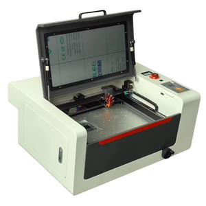 Graveur laser CO2 haute précision Haitop et machine à fabriquer des tampons en caoutchouc avec moteur pas à pas à refroidissement par eau pour <span class=keywords><strong>gravure</strong></span> de haute précision - Product Image 5