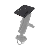 Plaque VESA 75*75 avec rotule de 1,5 pouce, support de fixation pour équipement GPS