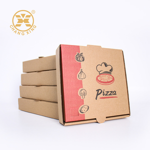 Caja de Pizza para Llevar, Caja de Papel Corrugado Tipo E Lisa para Pizza - Product Image 4
