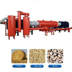 เครื่องทำถ่านกะลามะพร้าวแบบหมุนต่อเนื่อง รุ่นประหยัด ยอดขายดีที่สุด - Product Image 1