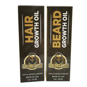 Flacon compte-gouttes écologique <span class=keywords><strong>pour</strong></span> huiles essentielles, huile à <span class=keywords><strong>barbe</strong></span>, boîte d'emballage en carton avec estampage à chaud or et argent, huile à <span class=keywords><strong>barbe</strong></span> UV <span class=keywords><strong>pour</strong></span> <span class=keywords><strong>la</strong></span> croissance - Product Image 1