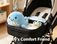 Porte-clés fantaisie en peluche baleine bleue, jouet animal marin personnalisé en coton PP doux pour souvenirs promotionnels