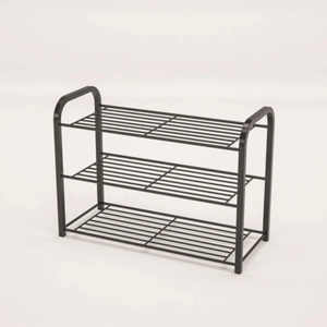 Wholesale 3 Tier Metal Black Waterproof <b>Shoe</b> <b>Rack</b> Cabinet Easy to Assemble Simple <b>Shoe</b> Organizer Home Furniture Office Furniture - Product Image 1
