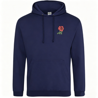 Sweat à capuche décontracté personnalisé brodé avec motif de dessin animé, en coton épais doublé polaire, écologique, pour homme, avec logo, idéal pour le printemps