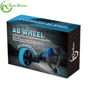 Zhensheng ejercicio a granel Core Color púrpura 37,5 cm músculos abdominales <span class=keywords><strong>AB</strong></span> rueda para principiantes <span class=keywords><strong>Abs</strong></span> silencioso y proteger el suelo - Product Image 6