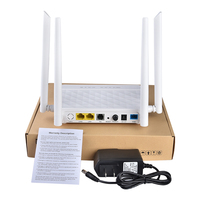 UN-PON 779XR 2GE Optik Terminal XPON 2GE+1TEL+2.4G&5.8G WIFI WIFI5 Çift Bantlı 2.4G/5GHz ONU FTTH FTTX Fiber Optik Ekipmanı