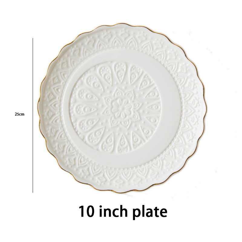 Plat de 10 pouces soleil