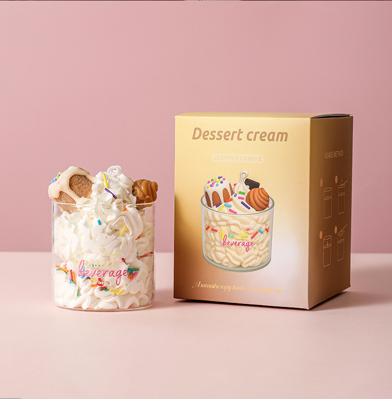 Bougie parfumée petit gâteau (parfum : gâteau)