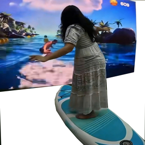 Máquina de Juegos Interactivos 3D de Simulación de Surf y Skateboard, Accesorios para Eventos, Juegos para Ferias Comerciales 123, Juegos Promocionales, Juegos de Diversión - Product Image 1
