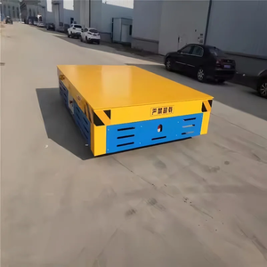 Nuevo Carro de Transferencia Eléctrico de Alta Resistencia, Elevación Hidráulica, Neumáticos Neumáticos, Control Remoto, 380V para Planta de Fabricación - Product Image 3