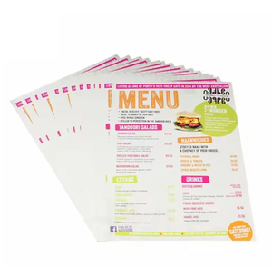Servizio di stampa su carta su misura A3/A4/A5/A6 taglie biadesivo stampa Offset a colori CMYK per riviste di volantini cataloga Film - Product Image 5