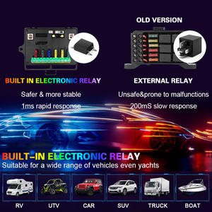 Interrupteur à bascule pour voiture en vente, 12v, télécommande APP, interrupteur à bouton poussoir 6 gang, kits de panneaux pour marine, SUV, ATV, UTV, camion 4x4 - Product Image 5