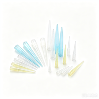 Moule d'injection plastique de haute précision pour pointes de pipette en plastique de 10 µl, 100 µl, 200 µl, 1000 µl, avec une durée de vie de 1 million de coups