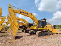 Vente en gros de seconde main Komatsu PC350 pelle 35 tonnes sur chenilles pelle d'occasion marque japonaise originale
