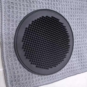 Biểu Tượng Tùy Chỉnh Golf Bóng Làm Sạch Khăn Sâu Waffle Dệt Miễn Phí Bóng Golf Khăn Sợi Nhỏ Golf Thể Thao Khăn Với Nam Châm Silicon - Product Image 6