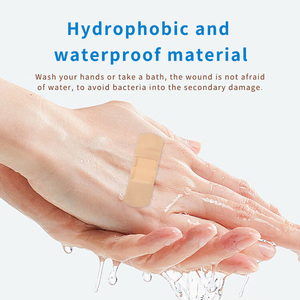 Rexlaexd Jbreathing 72*19mm Adhesive Cotton Medical Band Aid Sterile <strong>Fabric</strong> Waterproof Wound <strong>Plaster</strong> - Product Image 5