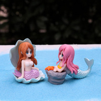 Figurine de princesse sirène en PVC, objet de collection, décoration de bureau, décoration de gâteau, cadeau pour filles de 14 ans et plus, vente en gros