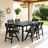 Silla de Comedor Plegable de Madera de Caucho con Asiento y Respaldo de Ratán Tejido, Diseño en A, Ahorro de Espacio, Venta al por Mayor para Restaurantes