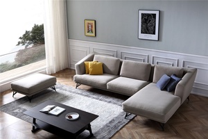 Divano moderno e minimalista per la <span class=keywords><strong>casa</strong></span> 3 pezzi con Design componibile ad angolo con mobili convertibili di piccole dimensioni - Product Image 3