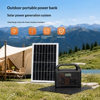 Station d'alimentation portable extérieure 150W, unité de stockage d'énergie, chargeur d'urgence portable, 768Wh, protection IP44, écran d'affichage, compacte