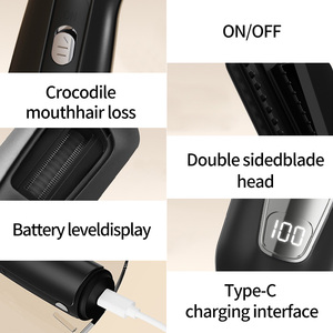 Tondeuse à cheveux sans fil multifonctionnelle pour femmes XBH, lame en acier inoxydable, recharge USB, pour la maison, l'extérieur, l'hôtel, en anglais - Product Image 4