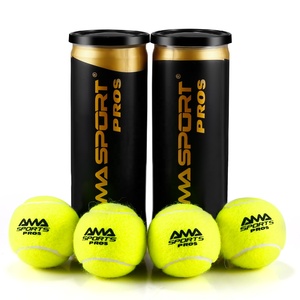 Pelotas de <span class=keywords><strong>Tenis</strong></span> de Pádel y Playa de Alta Calidad Personalizadas al por Mayor de AMA Sport, Materiales de Fieltro Natural y Goma con Logotipo - Product Image 2