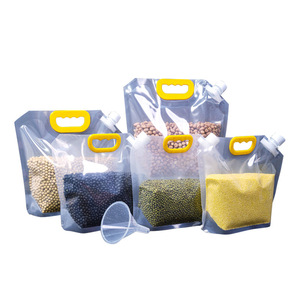 <span class=keywords><strong>Bolsas</strong></span> de Almacenamiento Selladas para Granos y Cereales, <span class=keywords><strong>Bolsas</strong></span> de Embalaje de Boca Ancha con Boquilla para Cerveza y Leche de Soya, Venta al por Mayor para Comercio Exterior Transfronterizo - Product Image 4