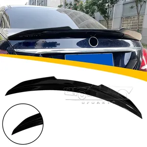 Spoiler W213 Haosheng Factory Supply ABS Plastic Carbon Fiber PSM Style Rear Trunk Wing Spoiler For Mercedes BenZ E Class W213 E300 2016-2019