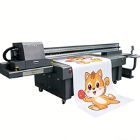 Impresora UV Plana Digital de Inyección de Tinta ATUE 2513 Tamaño A1 Multicolor para Etiquetas de Golf/Tazas/Botellas, Metal, Cuero, Madera, Diseños Personalizados