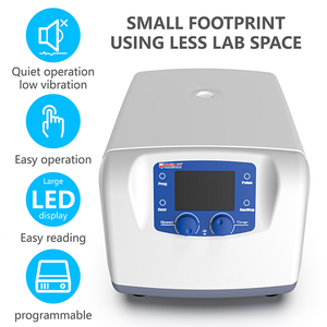 Centrífuga Clínica-2500xg, Função Pulso, Operação Silenciosa para Tubos 5-15mL - Product Image 3