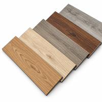Revêtement de sol en vinyle à coller LVT, planches de vinyle de luxe à dos sec, revêtement de sol en PVC imperméable, aspect bois, pour la maison et le bureau