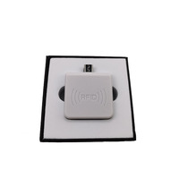 Mini Lector de Tarjetas/Controles RFID sin Contacto NFC USB Tipo C ISO14443A 13.56MHz, Lector de Etiquetas NFC 1K para Android, Windows y Mac