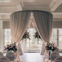 Décoration de tente en arc de mariage portable personnalisable Wintina OEM durable en aluminium et métal disponible
