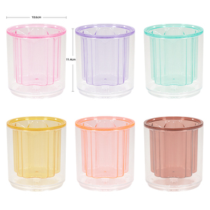 Shunxing đa chức năng quay Sakura bút chủ dễ thương văn phòng phẩm phụ kiện máy tính để bàn hộp lưu trữ nhựa trang điểm bàn chải chủ - Product Image 1