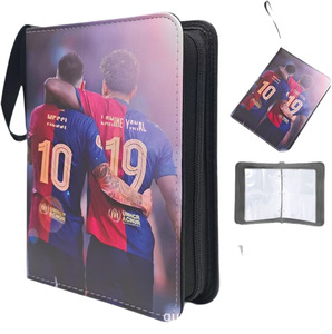 Álbum <span class=keywords><strong>de</strong></span> Tarjetas <span class=keywords><strong>de</strong></span> Papel Personalizado Rectangular para la Copa Mundial <span class=keywords><strong>de</strong></span> Fútbol 2026, FIF4-9, con Cierre y Correa para la Muñeca, Éxito <span class=keywords><strong>de</strong></span> Ventas Transfronterizo - Product Image 5