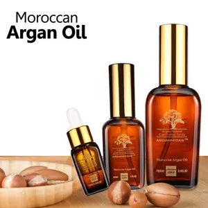 Meist verkaufte glänzende marok kanis che Argan Kräuter Haaröl Reparatur geschädigtes Haar Arganöl Haars erum