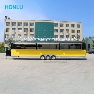 11m dài thực phẩm Trailer với nhà bếp cho Hoa Kỳ 36ft thực phẩm xe tải nhà hàng di động thực phẩm Xe tải cho doanh số bán hàng - Product Image 3