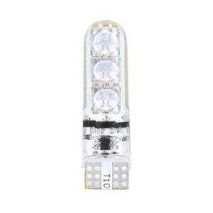 Luz LED para Auto con Control Remoto de Silicona T10 RGB 5050 6SMD 5W, Luz de Ambiente Colorida Pequeña para Motocicleta, Tira de Luz Estroboscópica de 24 Teclas - Product Image 5