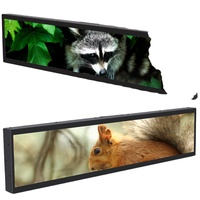 Écran LCD numérique Android ultra-large de 16,4 pouces, multi-tailles, pour étagères, publicité commerciale intérieure
