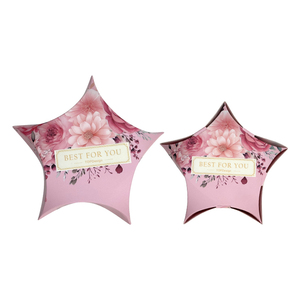 Boîtes <span class=keywords><strong>d</strong></span>'emballage personnalisées de qualité supérieure pour biscuits au chocolat en forme <span class=keywords><strong>d</strong></span>'<span class=keywords><strong>étoile</strong></span> pour la fête des mères et la Saint-Valentin pour les petites entreprises - Product Image 6