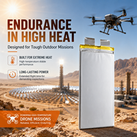 Baterai UAV 450Wh 3.7V Semi-solid State 60000mAh untuk Drone VTOL/Sayap Tetap OEM ODM Kapasitas Ekstrem untuk Drone
