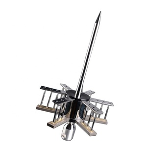 Tinh chỉnh 20-năm nhà máy tùy chỉnh thiết kế ESE sét <span class=keywords><strong>Rod</strong></span> thiết bị đầu cuối không khí sấm sét arrester Chất lượng cao sét bảo vệ nối đất - Product Image 2