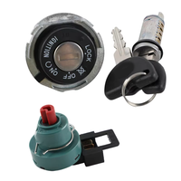Kit de serrures pour scooter 50cc 2 temps ou 4 temps pour Piaggio Zip 50 Rai Vespa ET2 Interrupteur principal Giler 573512 298581